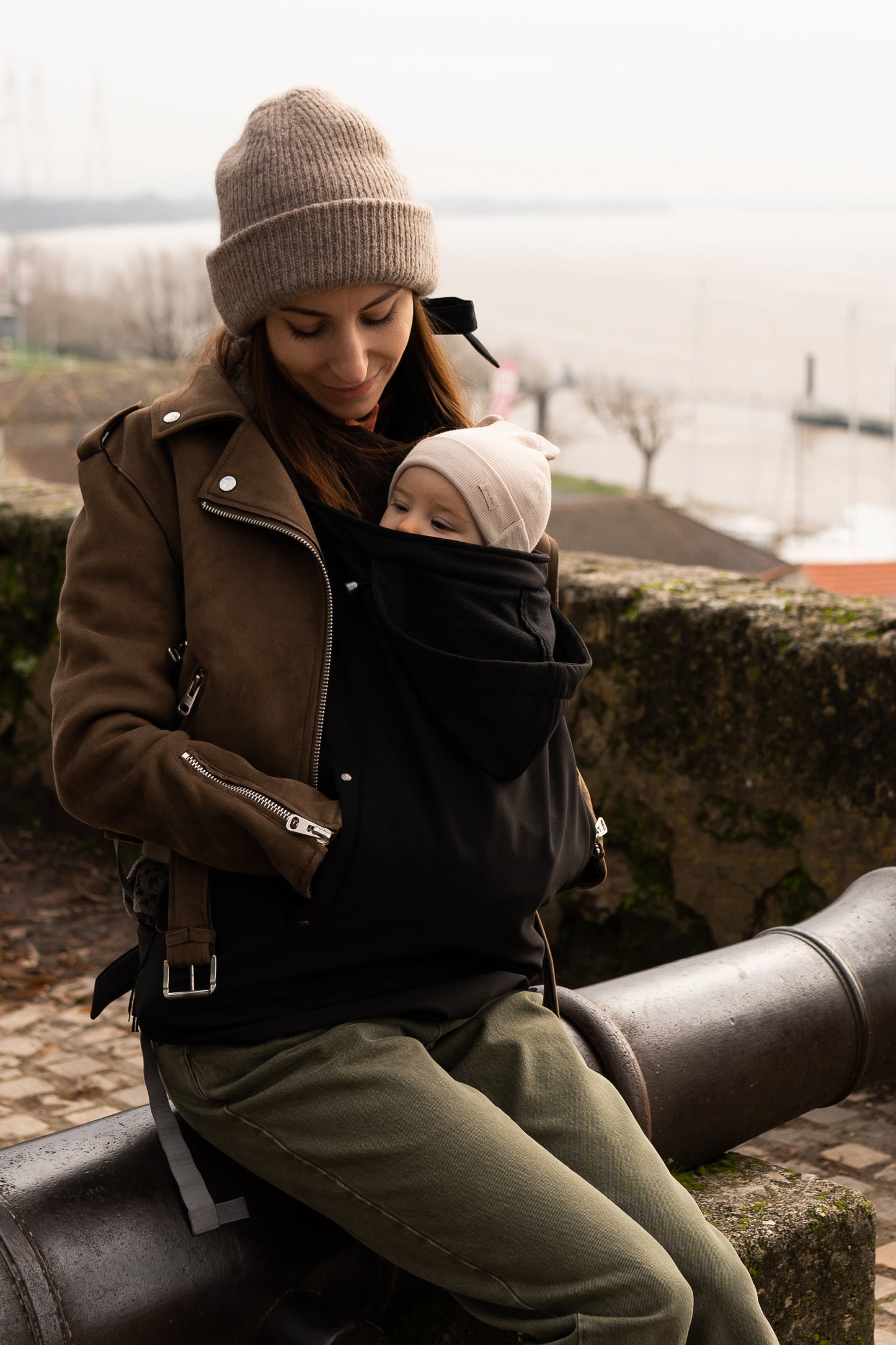 Couverture de portage Cuddle Black